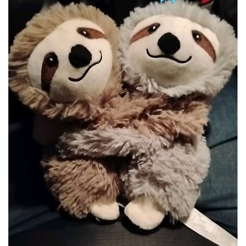 Sloths Warmies Hugs‎ Stuffed Animals Microwavable Soothing Plush Bedtime Hook Lp